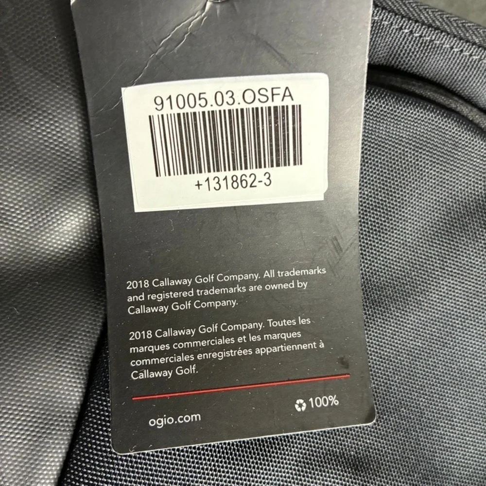 Ogio BRAND NEW Black Backpack Laptop Travel AIR‎ Padded Canvas 